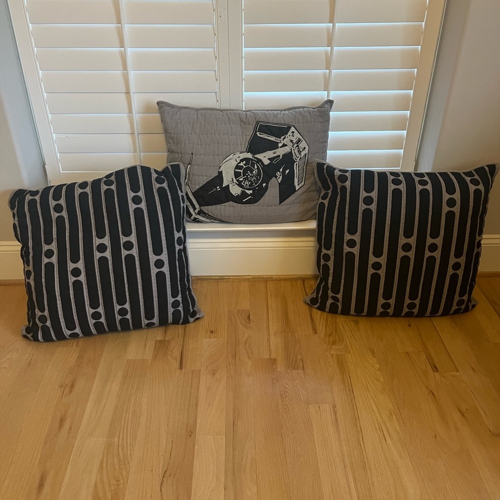 StarWars pillow shams Pottery Barn